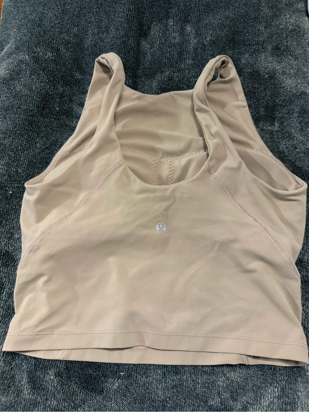 lululemon athletica Align High-Neck Tank — Beige - Picture 3 of 4